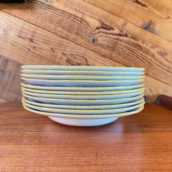 Minton Chinese Garden handpainted floral large soup bowls - Picture 3 of 5